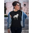 thumbnail image 2 of Amazing White Andalusian Horse T-Shirt Women -Image by Shutterstock, Female Medium, 2 of 4