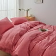 thumbnail image 2 of FACE Bedding Juego de Fundas Nórdicas100% Algodón Lavado Funda Nórdica Lino Texturizado, 2 of 6