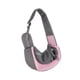 thumbnail image 4 of Bolsa bandolera para transportar mascotas, bolsa de malla transpirable para llevar en , viajes y caminatas Rosa, 4 of 8