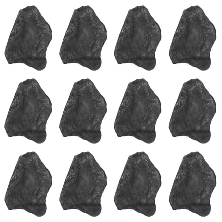 12PK Raw Anthracite Coal Metamorphic Rock Specimens - Approx. 1 - Geologist Selected & Hand Processed - Great for Science Classrooms - Class Pack - Eisco Labs