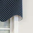 thumbnail image 2 of RLF Home Passat Regal Valance Navy. 3" Rod Pocket 50"W x 17"L, 2 of 2