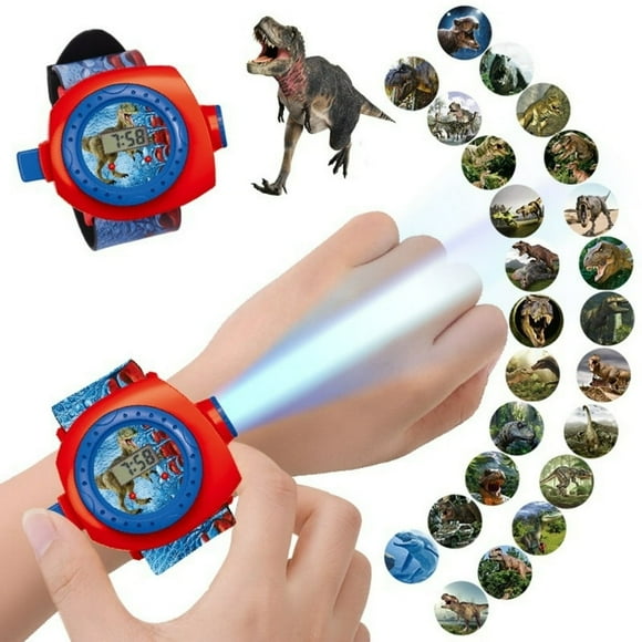 Children Projector Watch 3D 24 Pattern Dinosaur Projector Kids Story Educational Toy Educational Toy