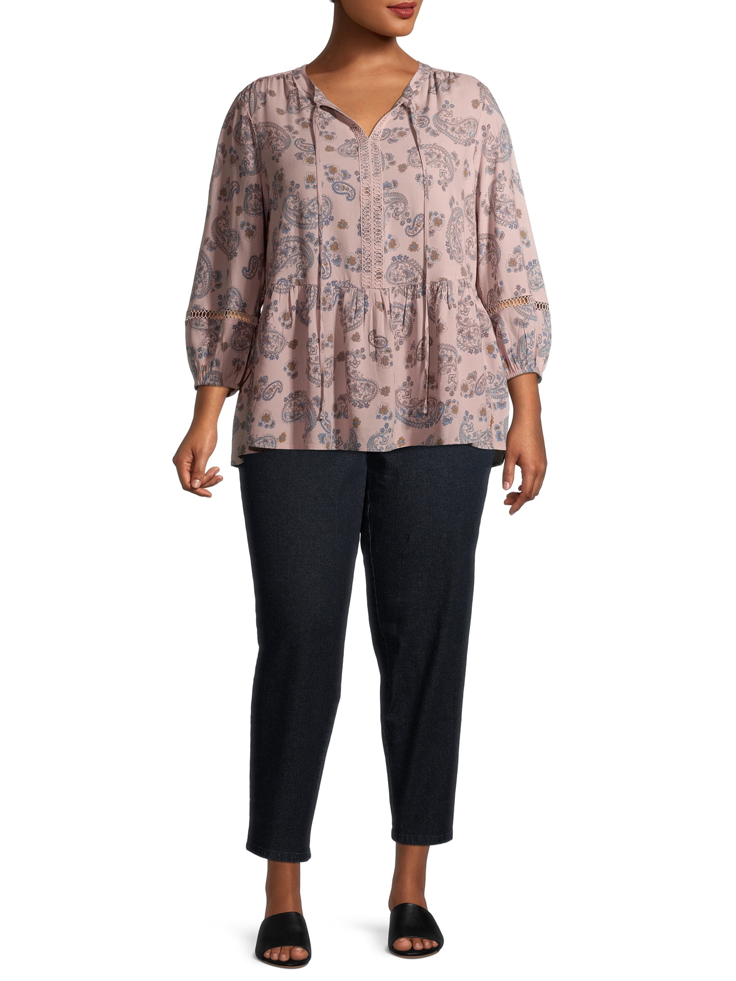 JMS Just My Size by Hanes Women's Plus Size 2 Pocket Pull On Pants, Single and 2 Pack
