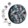 thumbnail image 4 of Pofeuu colorful snow board Print Spare Tire Wheel Cover for Car Truck SUV Camper Universal Fit Spare Tire Cover RV Spare Tire Covers-14 inch, 4 of 6