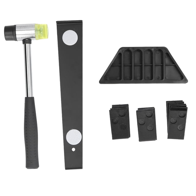 Wood Flooring Installation Tool, High Efficiency Accurate Durable Convenient Wooden Floor Fitting Tool With Spacers For Solid Wood Flooring