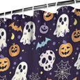 thumbnail image 3 of Dark Halloween Pattern Shower Curtain 72"x72" ,Bathroom Decorative Shower Curtains Set with 12 Hooks,Modern Waterproof Washable Shower Curtain, 3 of 6