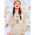 thumbnail image 2 of Summer Butterflies Set Sweatshirt Women -Jennifer Paxton Parker Designs, Female Large, 2 of 4