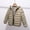 Khaki, variant on Hooded Puffer Jacket for Girls Boys 4-12T Packable Down-Alternative Warm Coat Shiny Outerwear for Kids Winter Lightweight Warm Down Coat Water-Resistant Snow Outerwear 2025 Clothes