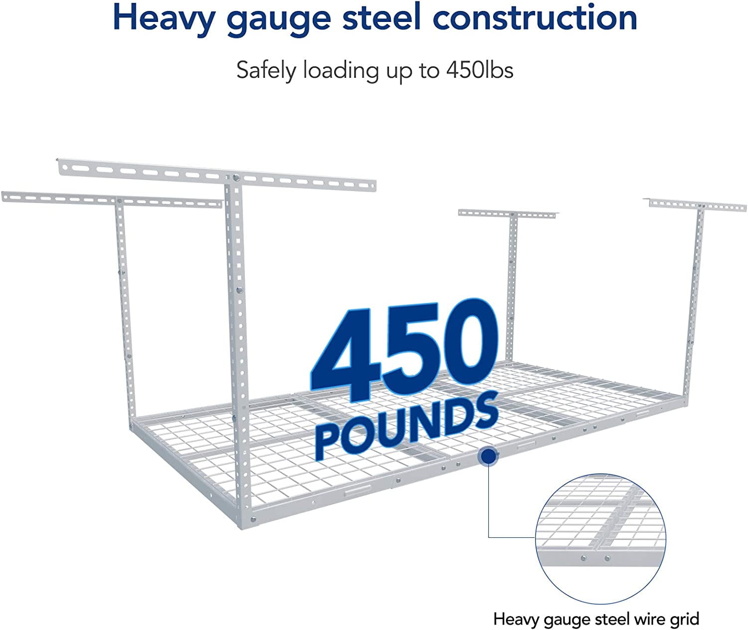 Saferacks Overhead Garage Storage Installation Instructions Dandk