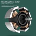 thumbnail image 3 of braveheart Handheld Fan Portable Rechargeable Adjustable Desktop Cooling Device Digital Brushless Electronic Car Indoor Sports Cooler, 3 of 6