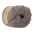thumbnail image 3 of Cosmug Milk Cotton Yarn Soft Baby Wool Hand Knitting Scarf Sweater Hat Diy Crochet Crafts Crocheting Supplies Worsted Weight Thread Needlework Yarn Weaving Material 1X Ball of Yarn, 3 of 9