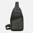 thumbnail image 4 of Crossbody Bag Sling Backpack Lightweight Water-Resistant,Headphone Hole Adjustable Strap,for Men Women,for Daily Use Travel Outdoor, 4 of 5