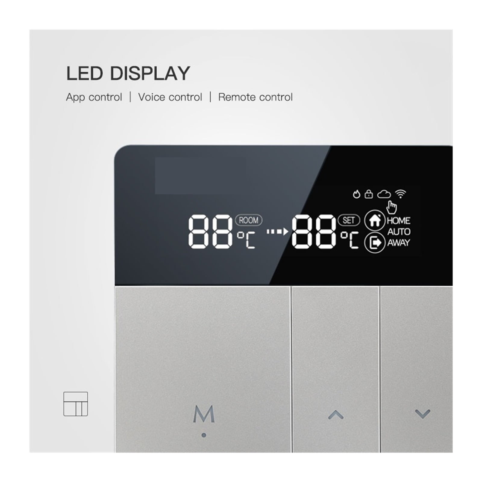 Smart Thermostat, Temperature Controller For Home Water Electric Floor Gas Boiler Heating Work With APP ,Save Energy