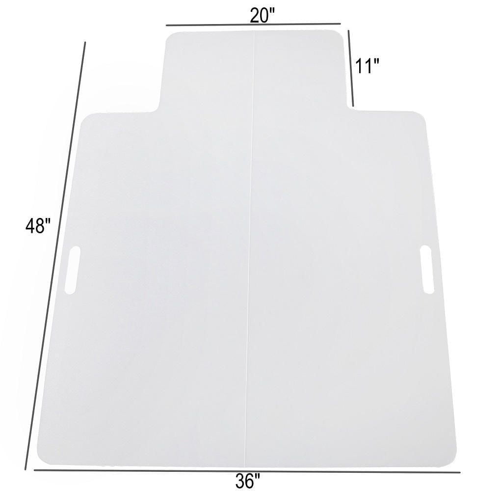 Mainstays Chair Mat for Flooring, Gripper backing Chair Mat