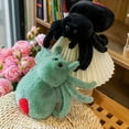 thumbnail image 5 of Simulación de Araña Saltarina Muñeca de Araña Gateando Muñeca Mascota Peluche Reptil Juguete de Peluche Súper Rosa, 5 of 5