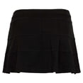 thumbnail image 3 of Sofibella Women`s UV Colors 13 Inch Tennis Skort Black ( MEDIUM ), 3 of 5