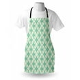 thumbnail image 3 of Mint Apron Victorian Style Old Fashioned Floral Motifs Nature Theme Pattern Feminine, Unisex Kitchen Bib Apron with Adjustable Neck for Cooking Baking Gardening, Mint Emerald Pale Green, by Ambesonne, 3 of 3
