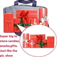 thumbnail image 4 of LHWEN Christmas Tote Bags with Handles Large Non-Woven Gift Bags for Holiday Wrapping, Shopping, and Party Supplies Multifunctional Reusable Christmas Party Bags Santa Snowman Bear Designs Perfect, 4 of 4