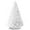 White, variant on TYUIOP Artificial Christmas Tree, Premium Unlit Hinged Design, Dense Branches Realistic Holiday Décor w/Easy Assembly 4.5ft Black