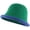 Green, variant on Dome Bucket Hat Women Matching Knitting Hats Warm Roll-up Brim Outdoor Fisherman Cap Shade Keep Warm