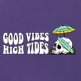 thumbnail image 6 of Wild Bobby Good Vibes High Tides Streetwear Women Racerback Tank Top, 6 of 6