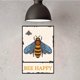 thumbnail image 5 of Letrero de metal con texto "Bee Happy", estilo retro vintage, para decoración de pared, para bares, restaurantes, cocinas, cafeterías, pubs y granjas, 8 x 12 pulgadas, 5 of 7