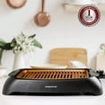 thumbnail image 5 of OVENTE Electric Indoor Grill with 13x10 Inch Non-Stick Cooking Surface, 1000W Fast Heat Up Power, Adjustable Temperature, Removable and Dishwasher Safe Grilling Plate and Drip Tray, Copper GD1632NLCO, 5 of 9