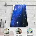 thumbnail image 6 of GZHJMY Galaxy Soft Hand Towels, 2 Pcs Absorbent Bath Towel Decorative Fingertip Towels for Bathroom Gym Spa Hotel Beach Swimming Pool,14.4"x 28.3", 6 of 7
