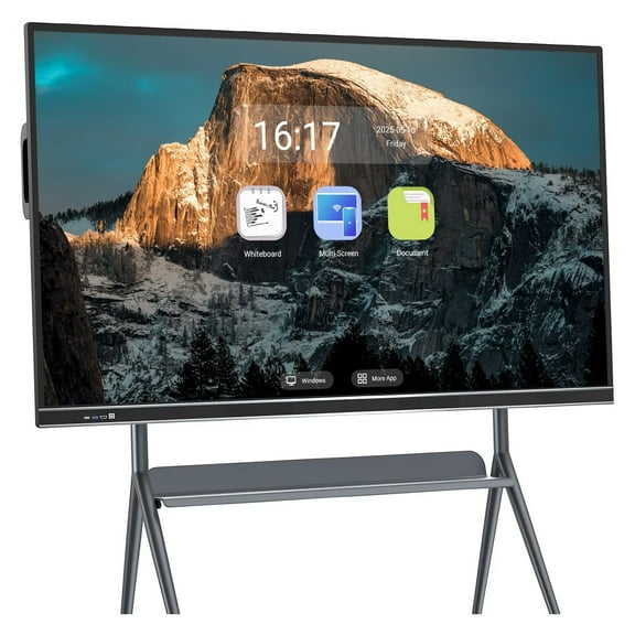 BELNET 75'' Smart Board Touch Interactive Display for Retail Signage Android Interactive with QR Code Sharing & Email Export