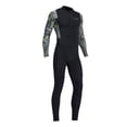 thumbnail image 3 of Yucurem Men Thin Breathable Wetsuits, Sunscreen Diving Surfing Suit, One-Piece Long-Sleeved Snorkeling Surfing Swimsuit (M), 3 of 10