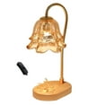 thumbnail image 2 of Joernso Candle Warmer Lamp with Wooden Base Timer Function Adjustable Brightness Scented Wax Melter Decorative Table Lamp, 2 of 8