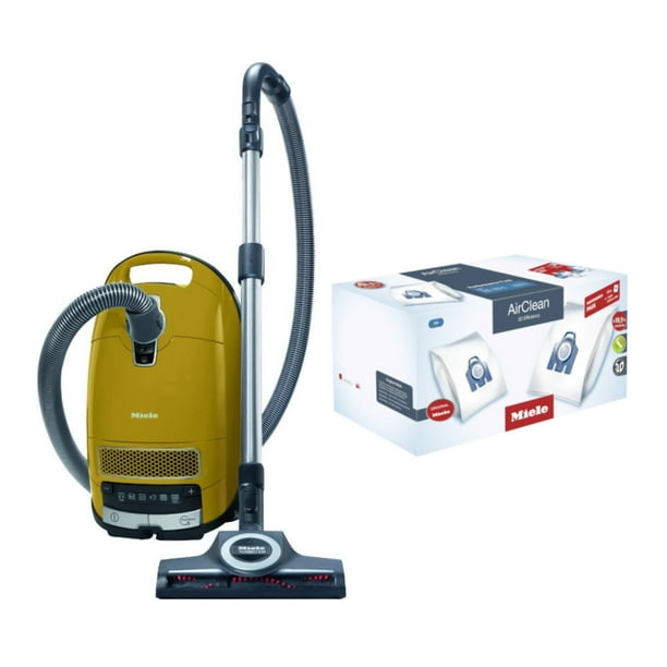 Miele Complete C3 Calima Vacuum (Curry Yellow) with Filter Performance