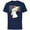 Navy, variant on Princess Leia Don't Make Me Use The Force - Short Sleeve Cotton T-Shirt for Adults -Customized-Royal Heather