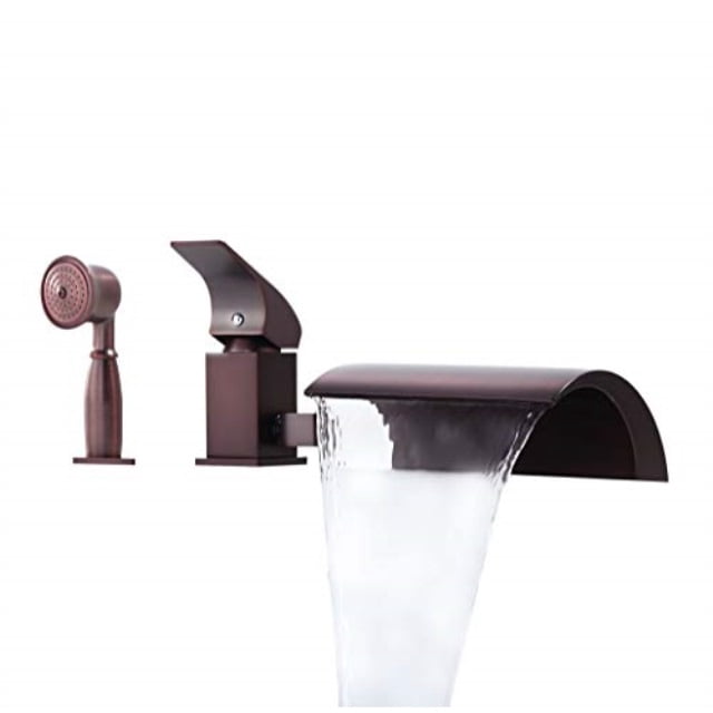 Jinyuze New Orb Roman Tub Filler Faucet 3 Hole Deck Mount