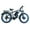 Blue, variant on SMLRO TS60 Electric Bike – 2000W Dual Motors, 60V 25Ah, 26" Fat Tires, Hydraulic Disc Brakes, Full Suspension, 45MPH Max Speed
