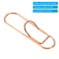 thumbnail image 4 of Uxcell 2" Metal Pen Clip Pen Holder Clip Pencil Clip Pen Clip Holder Pen Holder for Notebook, Pink 5 Pack, 4 of 6