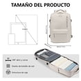 thumbnail image 2 of Mochila de viaje impermeable de gran capacidad con puerto USB, 2 of 4