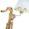 thumbnail image 4 of SHOWERORO 2Ud Clip Universal Para Partituras Con Acabado Plateado Para Trombón Y Otros Instrumentos, 4 of 8