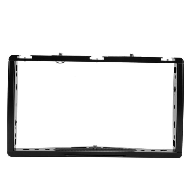 Support de Cage Tenu dans la Main, CNC Processus Stable Fiable Support de Téléphone Mobile Réglable Flexible pour l'Extérieur pour l'Intérieur pour la Prise de Vue Sous-Marine Rouge, Noir