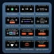 thumbnail image 4 of Touch Screen ANC Active Noise Cancelling Wireless Headphones TWS Earbuds Stereo Spatial Audio HIFI Headphones, 4 of 4