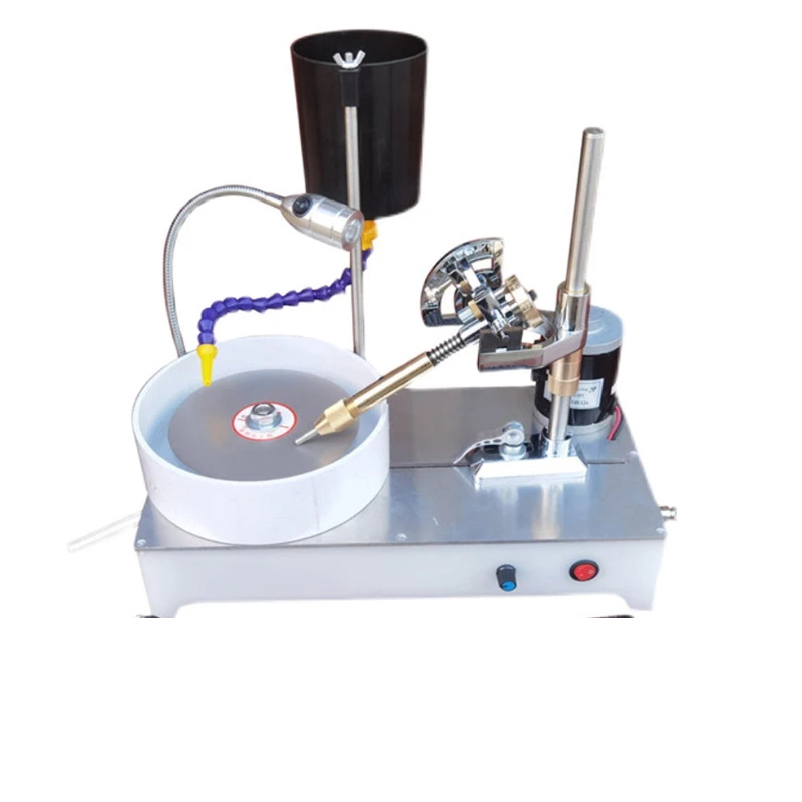 Jewelry Stone Polishing Machine, Stepless Speed Angle Grinder, DIY stone Processing Tool ,Powerhouse Performance