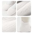 thumbnail image 5 of Naotn Women Stretch Knit Hollow Out Flat Socks Dot Bottom Grip Socks Yoga Gym Workout Breathable No Show Socks, 5 of 10