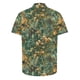thumbnail image 3 of Blusa y camisa de manga corta con cuello vuelto para hombre, moda de verano, estampado floral, camisa de manga corta con solapa, blusa para hombre, 3 of 4