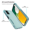 thumbnail image 2 of Takfox Shockproof Silicone Rugged Cell Phone Case for Samsung Galaxy A13, Turquoise, 2 of 6