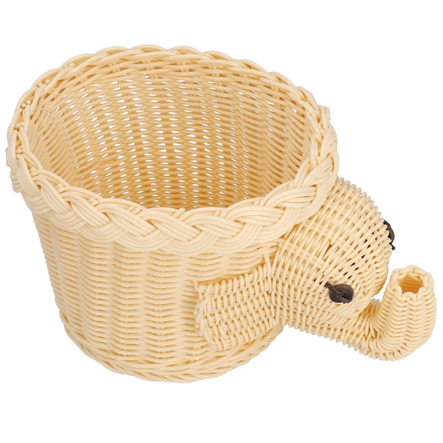 Cesta De Pan, Cesta De Servir De Pan En Forma De Dibujos Animados Cesta De Fruta Tejida De Mimbre De Mesa, Para Frutas Comida Hogar Cocina LYUMO No se aplica