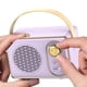 thumbnail image 4 of Altavoces estéreo inalámbricos retro, altavoces portátiles Bluetooth vintage con sonido potente, 4 of 7
