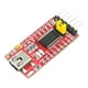 thumbnail image 2 of FT232RL FT232 Pro Mini USB A TTL 232 3.3V 5.5V Módulo (MINI) Rojo, 2 of 2