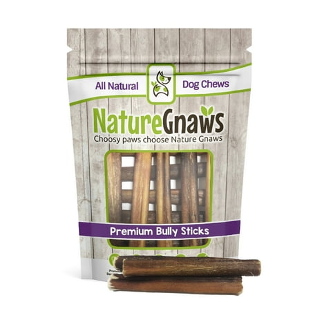 Nature Gnaws Large Bully Sticks 5-6