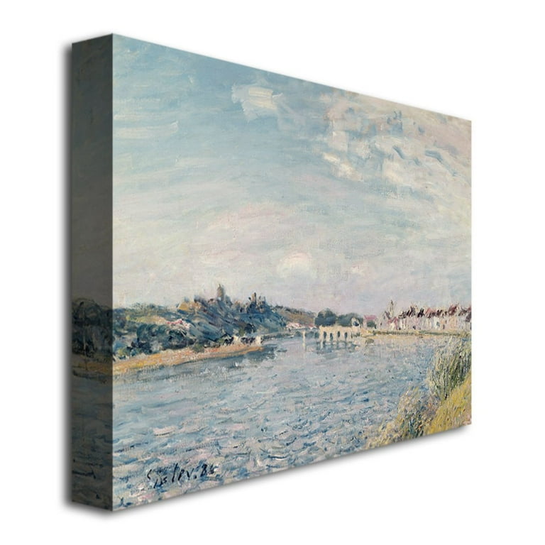 Free Shipping! Trademark Global Landscape 1888 Canvas Art by