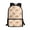 Heart-Shaped Capybara Pattern, variant on Uourmeti Non Fade 17 Inch Daypack for School Travel, Adjustable Buckle Lightweight Durable Backpack, Lemon Float Capybara